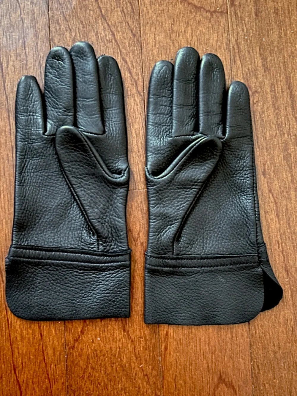 Geier Deerskin Gloves Black Women’s Size 7.5 Soft Leather